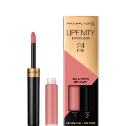 Ruj Lichid Max Factor Lipfinity 24HRS, 006 - Always Delicate, 4.2ml