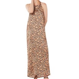 WILDWOOD Rochie Celeste Maxi Dress WWD23S016 ap animal print