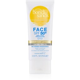 Bondi Sands SPF 50+ Everyday Face Lotion crema de fata cu efect de protectie pentru un aspect mat SPF 50+ 75 ml