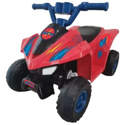 ATV electric pentru copii 2 ani+, 6V 4AH, 25W, 70x39x43 cm, rosu