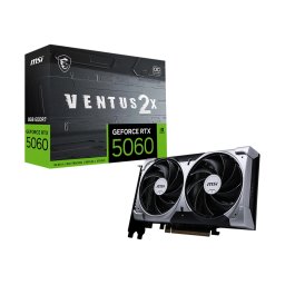 MSI GeForce RTX 5060 8G VENTUS 2X OC NVIDIA 8 Giga Bites GDDR7 (RTX 5060 8G VENTUS 2X OC)