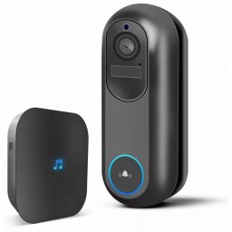 DELIGHT 55387BK Smart Wi-Fi-s video interfon cu acumulator