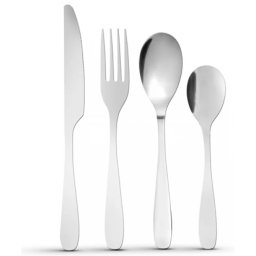 BEWELLO BW1022B tacâmuri set 16 cu părţi matt argint