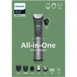 PHILIPS Multigroom series 7000 17 az 1-ben față păr și pe corp MG7961/15