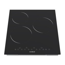 Plita incorporabila Samus PSVE-43BMG3 | Vitroceramica, 4 zone gatit