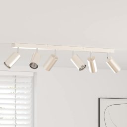 Spot de tavan Nichel 73 x 5,5 x 16,5 cm Metal GartenMobel Dekor