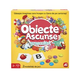 Joc educativ Obiecte Ascunse pentru prescolari, 2 moduri de joc, 3+
