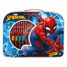 Gentuta de desen Spider-Man pentru copii, set creativ portabil