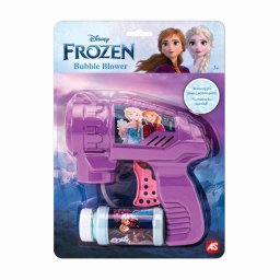 Pistol de facut baloane Frozen 2 pentru copii, fara baterii, 3 ani+