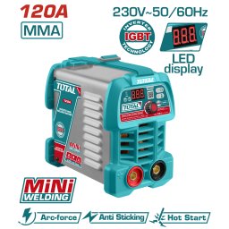 Aparat de sudura MMA 120A TOTAL, invertor IGBT, afisaj LED, 230V