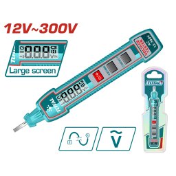Tester tensiune AC TOTAL 12-300V cu afisaj LCD si avertizare