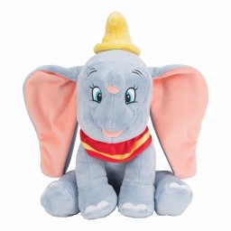 Jucarie de plus Disney Dumbo, multicolor, 25 cm, pentru bebelusi si copii