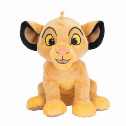 Jucarie de plus Disney Simba 25 cm, moale si adorabila