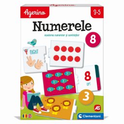 Joc educativ Agerino Numerele pentru invatarea numerelor si cantitatilor