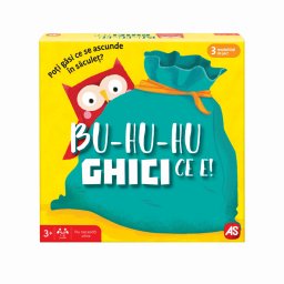 Joc de societate Bu-Hu-Hu Ghici Ce E pentru copii 3+ ani, 3 moduri de joc