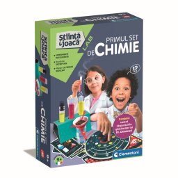 Primul set de chimie pentru copii 9+, experimente stiintifice