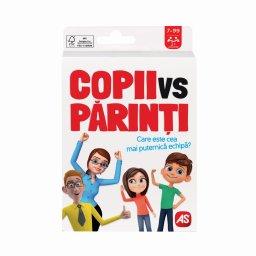 Joc de carti Copii vs Parinti pentru familie, 360 întrebari