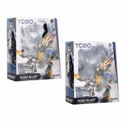 Robot programabil Silverlit Robo Blast cu telecomanda si sageti