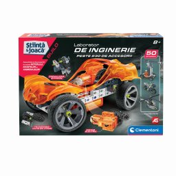 Laborator de Inginerie pentru copii 8+ cu peste 230 piese si 50 modele