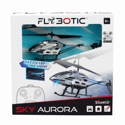 Elicopter cu telecomanda Silverlit Flybotic Sky Aurora, LED, 8+ ani
