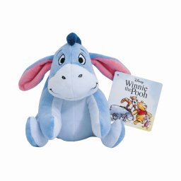 Jucarie de plus Disney Eeyore, moale si delicata, 17 cm