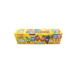 Set plastilina parfumata Crayola Silly Scents, 4 borcanase mari
