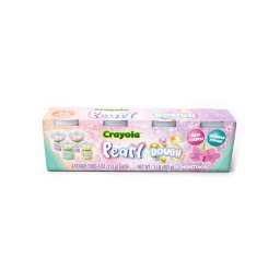 Plastilina sidefata Crayola Pearl, set 4 borcanase, 453 g