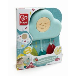 Nor muzical cu lumini Hape pentru bebelusi, melodii si senzor plans