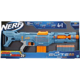 Pusca Nerf Elite 2.0 Echo CS-10 cu 24 sageti si accesorii