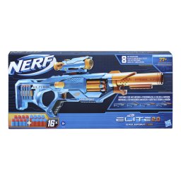 Blaster Nerf Elite 2.0 Eaglepoint RD-8 cu 16 sageti si accesorii