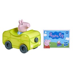 Masinuta buggy Peppa Pig cu figurina George Pig si roti functionale