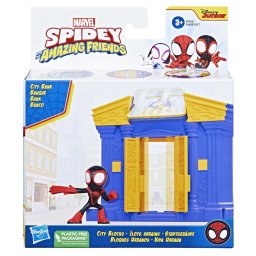 Set de constructie Spidey si Prietenii Extraordinari City Bloks Banca