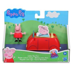 Peppa Pig masina rosie cu figurina, vehicul de jucarie Hasbro