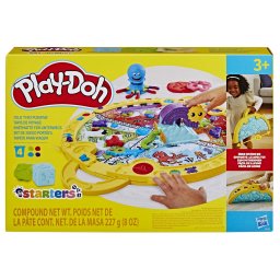 Play-Doh Starters covoras de joaca pliabil cu 19 accesorii si 4 culori