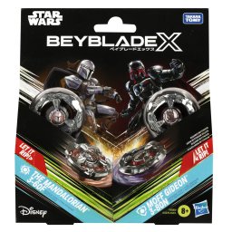 Set Beyblade X Star Wars Duo The Mandalorian si Moff Gideon