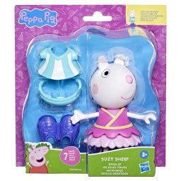 Figurina Peppa Pig Oita Suzy 15 cm cu accesorii vestimentare