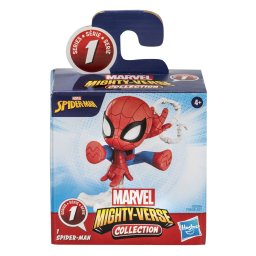 Figurina Spider-Man Mighty-Verse Seria 1, Marvel Hasbro, 6 cm