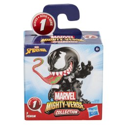 Figurina Venom Marvel Spider-Man Mighty-Verse Seria 1, 6 cm