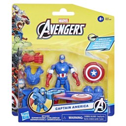 Figurina Captain America Marvel Avengers Epic Hero Battle Gear 10 cm