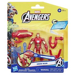 Figurina Iron Man Avengers Epic Hero Battle Gear 10 cm cu accesorii