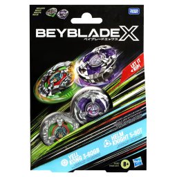 Set Beyblade X Duo Yell Kong 3-60GB si Helm Knight 5-80T