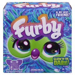 Jucarie de plus interactiva Furby Galaxy Glow in the Dark Hasbro