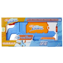 Pistol cu apa Nerf Super Soaker Flip Fill, 4 jeturi, 887 ml
