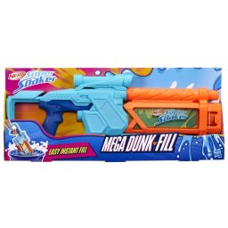 Pistol cu apa Nerf Super Soaker Mega Dunk Fill, rezervor 1005 ml