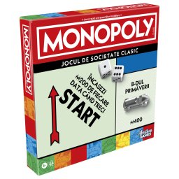 Monopoly joc clasic în limba romana, joc de societate pentru familie