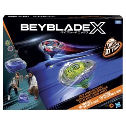 Set de lupta Beyblade X Drop Attack cu Impact Drake si Hover Wyvern