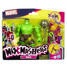 Figurina Hulk Marvel Avengers MixMashers 12 cm cu accesorii