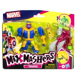 Figurina Thanos Marvel Avengers MixMashers 12 cm cu accesorii