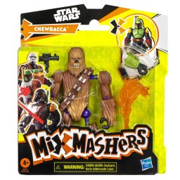 Figurina Star Wars MixMashers Chewbacca 12 cm cu accesorii interschimbabile
