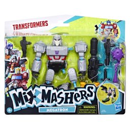 Figurina Transformers MixMashers Megatron 12 cm cu accesorii interschimbabile